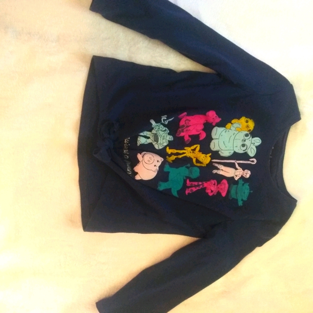 Disney toy story long sleeve tee